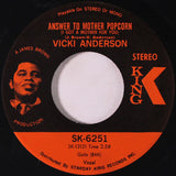Vicki Anderson : Answer To Mother Popcorn (I Got A Mother For You) / I'll Work It Out (7")