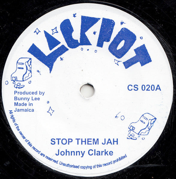 Johnny Clarke / King Tubby & The Aggrovators : Stop Them Jah (7", Single, RE, Sol)