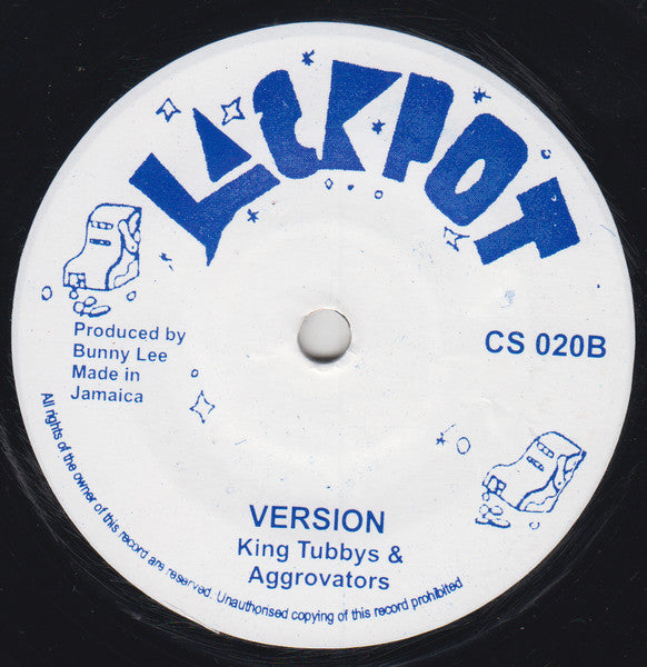 Johnny Clarke / King Tubby & The Aggrovators : Stop Them Jah (7", Single, RE, Sol)