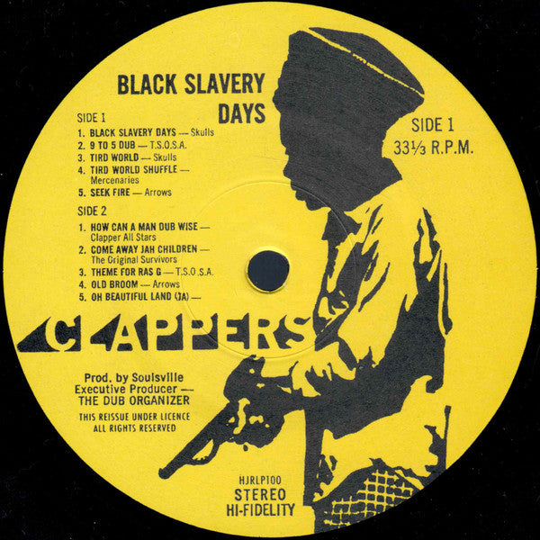 Various : Black Slavery Days (LP, Comp, RE)