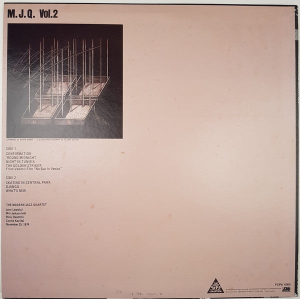 The Modern Jazz Quartet : M.J.Q. Vol. 2 (LP, Album)