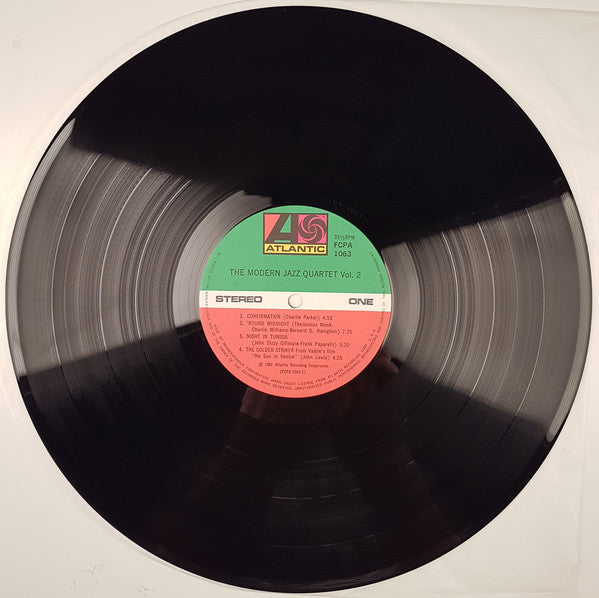 The Modern Jazz Quartet : M.J.Q. Vol. 2 (LP, Album)