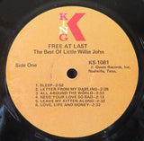 Little Willie John : Free At Last (LP, Comp, RE)