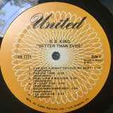 B.B. King : Better Than Ever (LP, Album, RE)