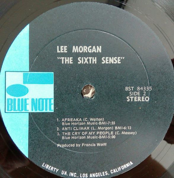 Lee Morgan : The Sixth Sense (LP, Album, RP)