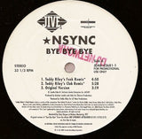 *NSYNC : Bye Bye Bye (The Remixes) (12", Promo)