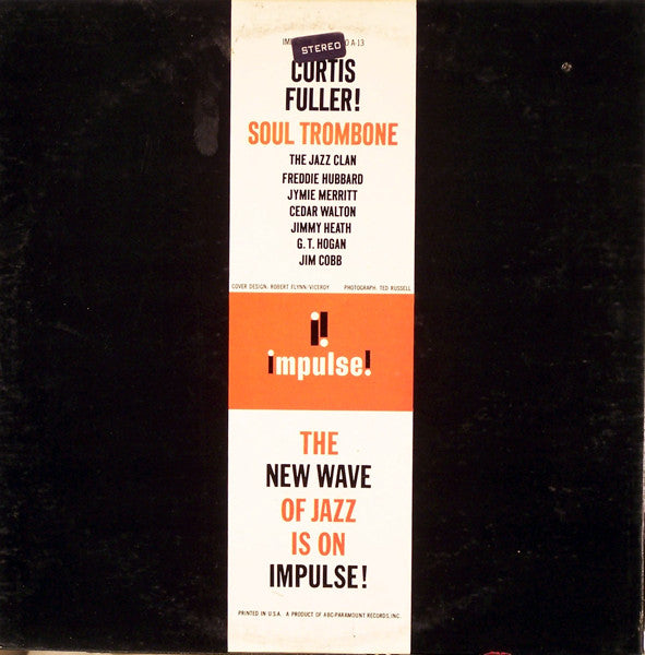 Curtis Fuller : Soul Trombone And The Jazz Clan (LP, Album, Bla)