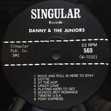 Danny & The Juniors : Rock And Roll Is Here To Stay (LP, Comp, M/Print)