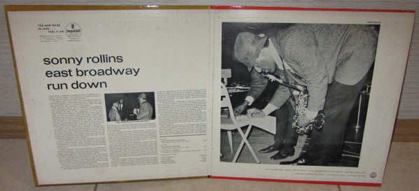 Sonny Rollins : East Broadway Run Down (LP,  Ga)