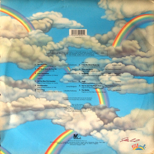 Various : Classic Salsoul Mastercuts Volume 1 (2xLP, Comp)