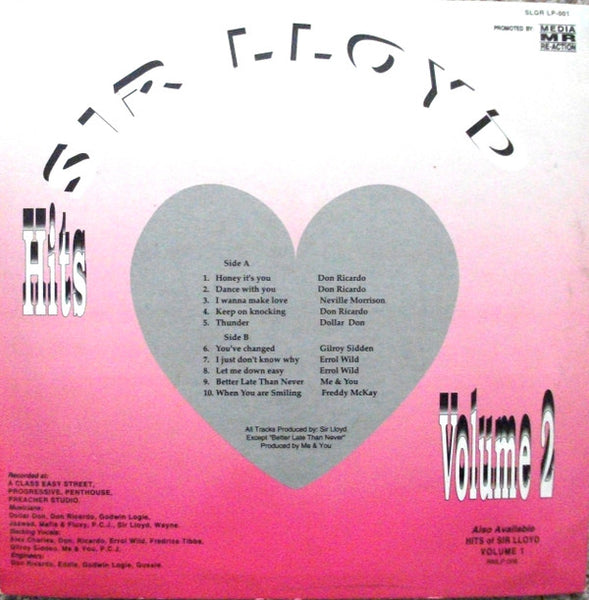 Various : Sir Lloyd Hits - Volume 2 (LP, Comp, Promo)