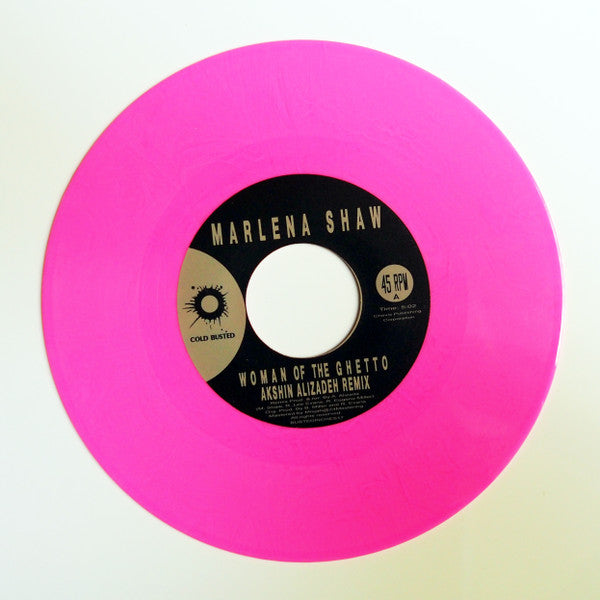 Marlena Shaw : Woman Of The Ghetto (Akshin Alizadeh Remix) (7", Num, RP, Pin)