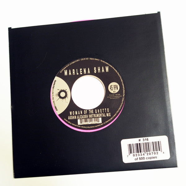 Marlena Shaw : Woman Of The Ghetto (Akshin Alizadeh Remix) (7", Num, RP, Pin)