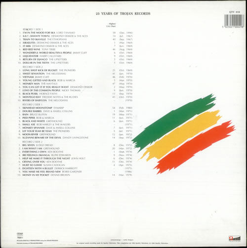 Various : Celebration - The Best Of Reggae (2xLP, Comp)