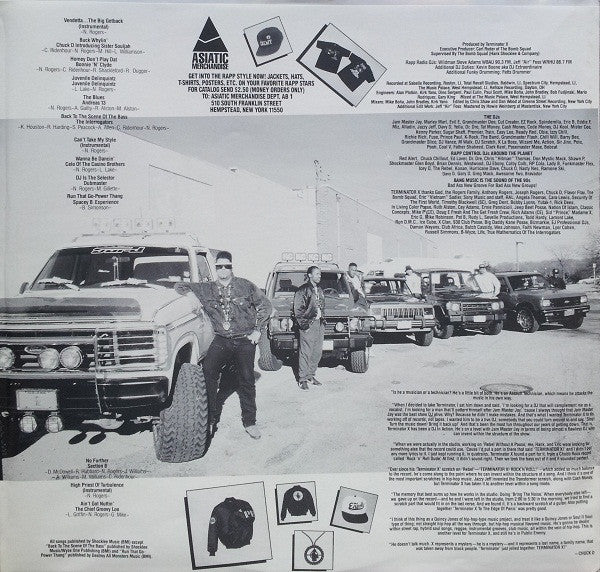 Terminator X : Terminator X & The Valley Of The Jeep Beets (LP, Album)