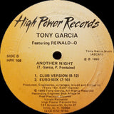 Tony Garcia Featuring Reinald-O : Another Night (12")