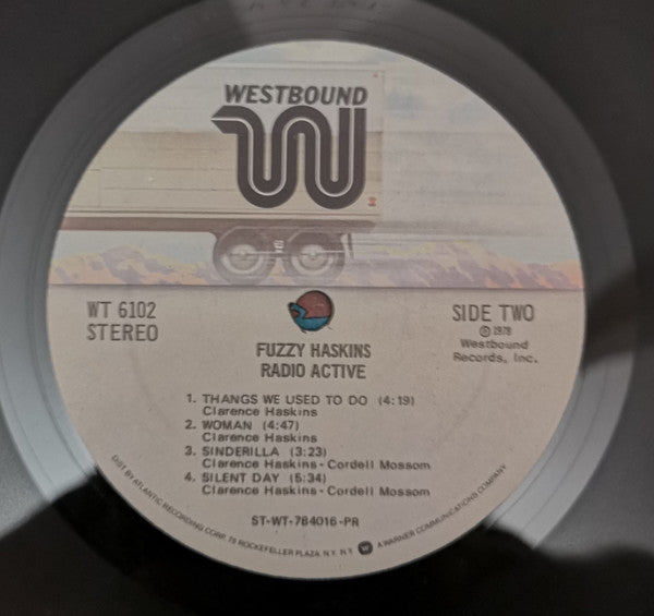 Fuzzy Haskins : Radio Active (LP, Album)