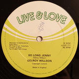 Delroy Wilson : Living In The Foot Steps / So Long Jenny (12")