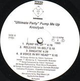 Krosfyah : "Ultimate Party" Pump Me Up (LP, RP, 2nd)