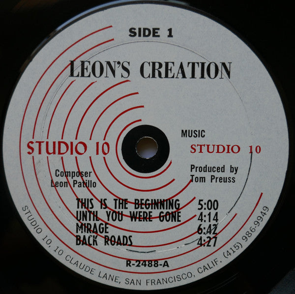 Creation (10) : This Is The Beginning (LP, Album)