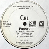 CRU : Up North / Pronto (12", Promo)