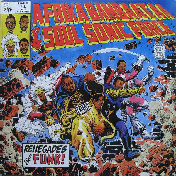 Afrika Bambaataa & Soulsonic Force : Renegades Of Funk (12", RE)