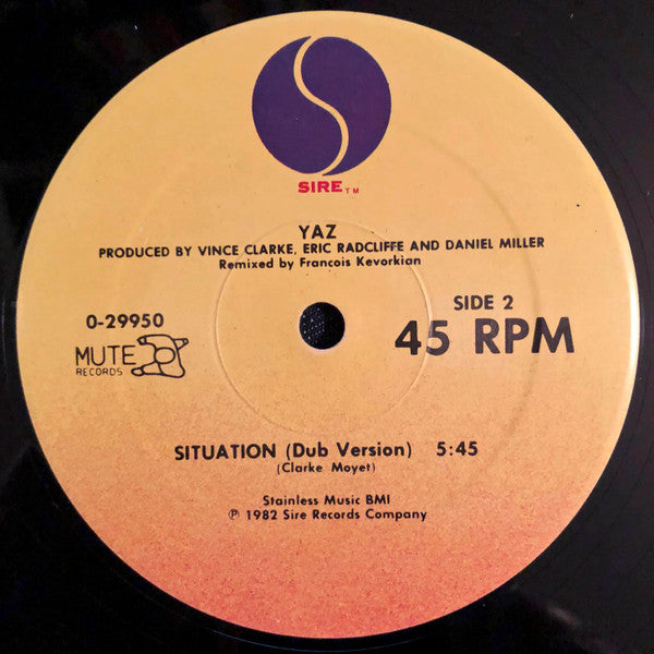Yaz* : Situation (12", Single, All)