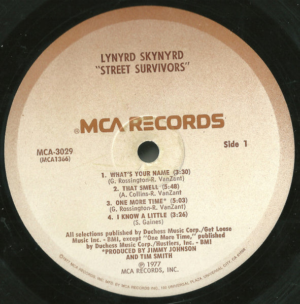 Lynyrd Skynyrd : Street Survivors (LP, Album)