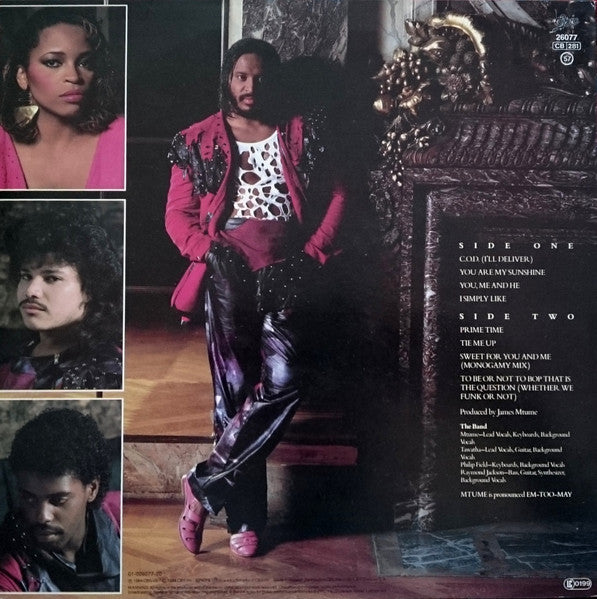 Mtume : You, Me And He (LP, Album, RE)