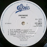 Sade : Promise (LP, Album, Gat)