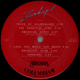 Santana : Zebop! (LP, Album, Ter)