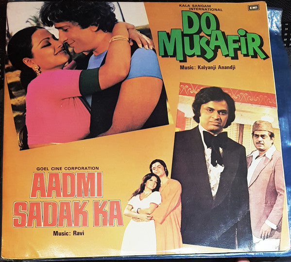 Ravi / Kalyanji-Anandji : Aadmi Sadak Ka / Do Musafir (LP, Comp)