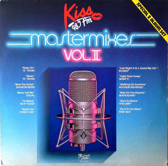 Various : Kiss 98.7 FM Mastermixes Vol. II (2xLP, Album, Comp, Mixed)