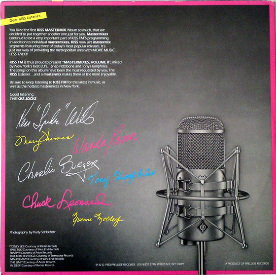 Various : Kiss 98.7 FM Mastermixes Vol. II (2xLP, Album, Comp, Mixed)