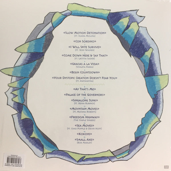 Deerhoof : Mountain Moves (LP, Album, Ltd, Blu)