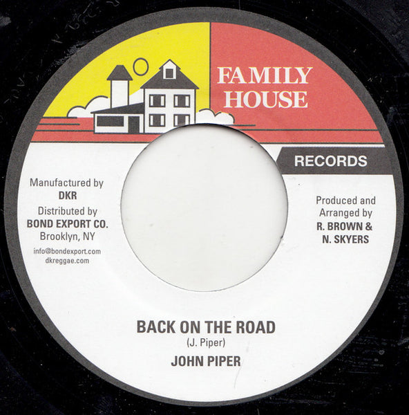John Piper (10) : Back On The Road (7")