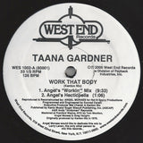 Taana Gardner : Work That Body (12", Promo, 126)