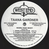 Taana Gardner : Work That Body (12", Promo, 126)