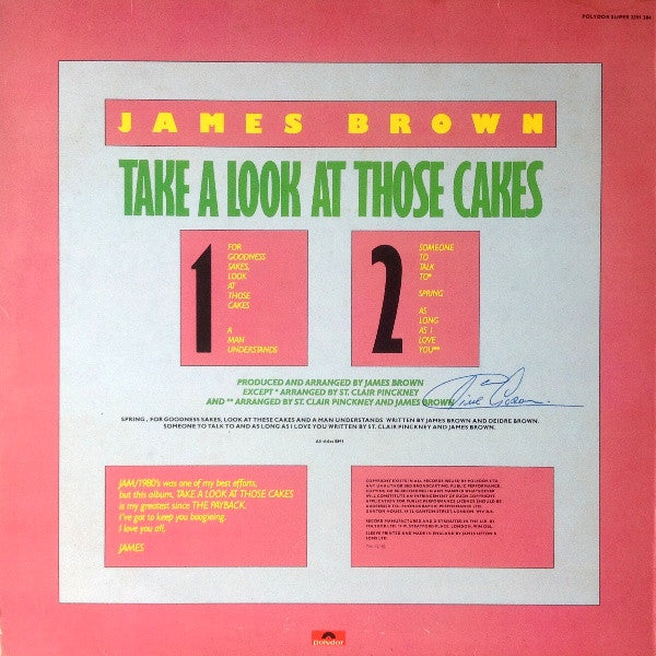 James Brown : Take A Look At Those Cakes (LP, Album)