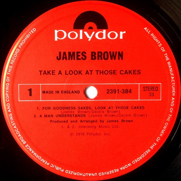 James Brown : Take A Look At Those Cakes (LP, Album)