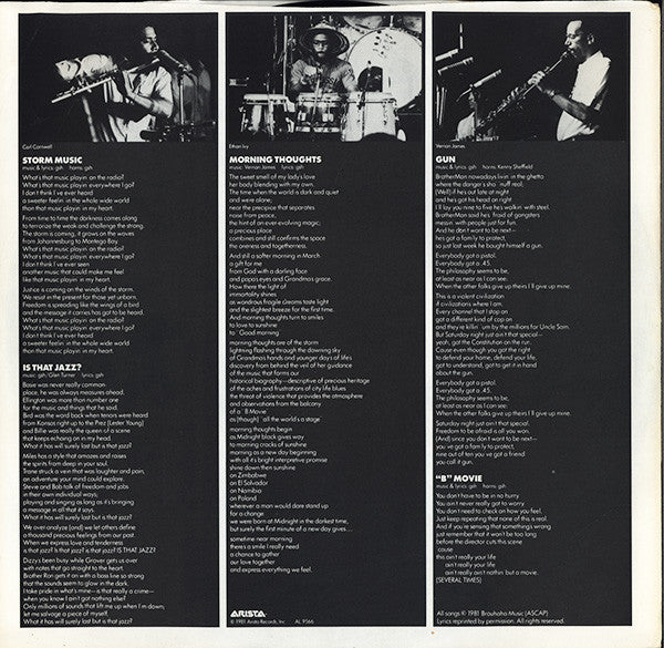 Gil Scott-Heron : Reflections (LP, Album, Pit)