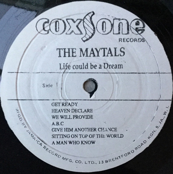 Toots & The Maytals : Life Could Be A Dream (LP, Album)