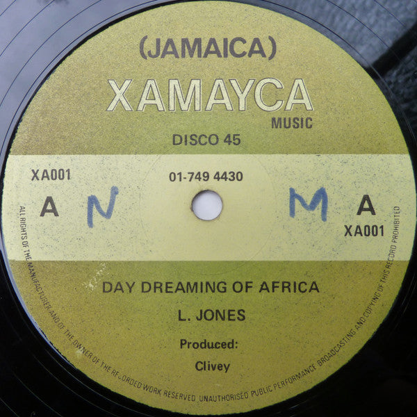 Lloyd Jones (2) / Lancelot "Maxie" McKenzie : Day Dreaming Of Africa / Some African (12")