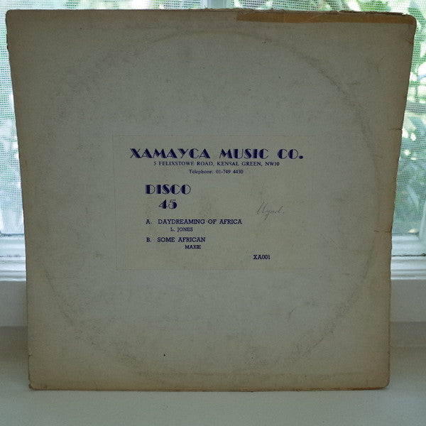 Lloyd Jones (2) / Lancelot "Maxie" McKenzie : Day Dreaming Of Africa / Some African (12")