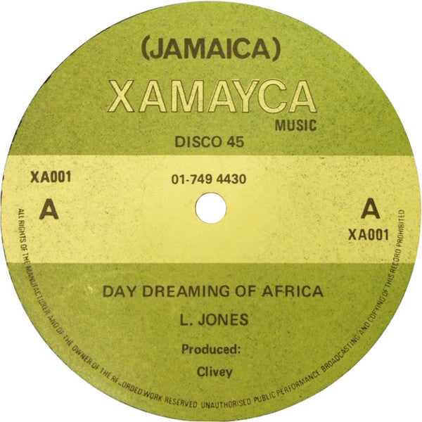 Lloyd Jones (2) / Lancelot "Maxie" McKenzie : Day Dreaming Of Africa / Some African (12")