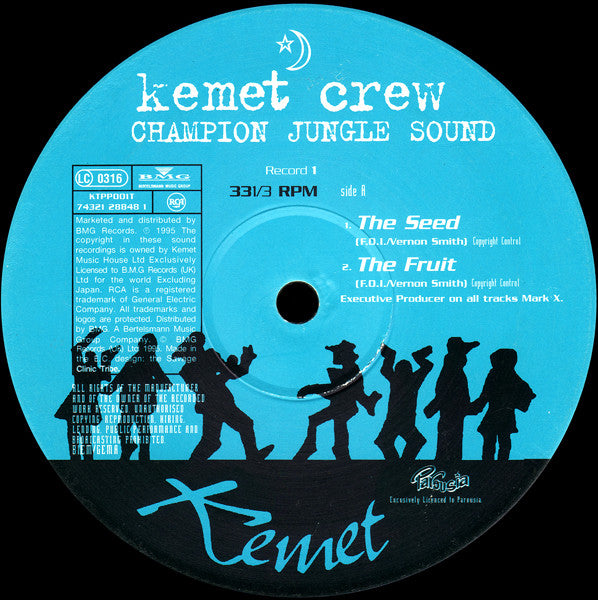 Kemet Crew : Champion Jungle Sound (3x12", Comp)