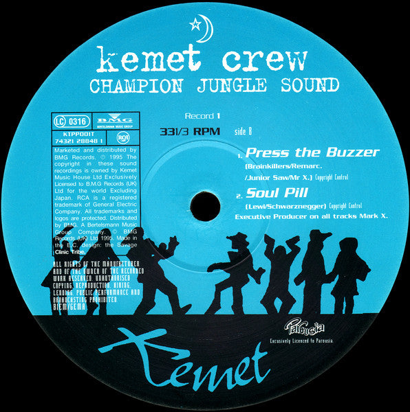 Kemet Crew : Champion Jungle Sound (3x12", Comp)