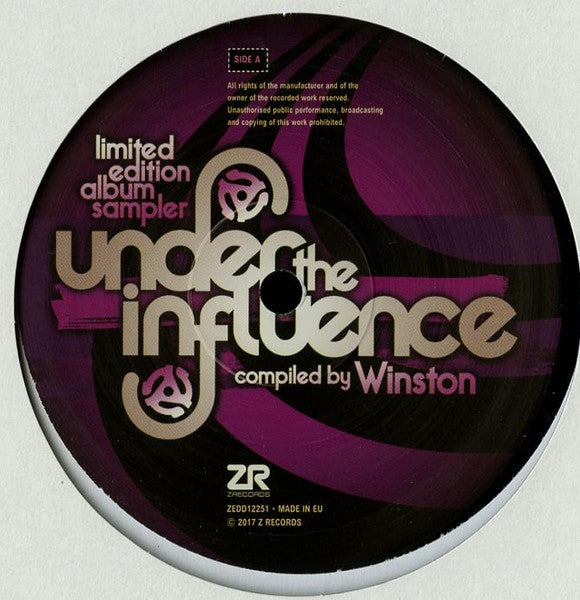 Winston (10) : Under The Influence (Limited Edition Album Sampler) (12", Ltd, Smplr)