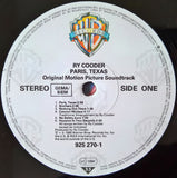 Ry Cooder : Paris, Texas (Original Motion Picture Soundtrack) (LP, Album)