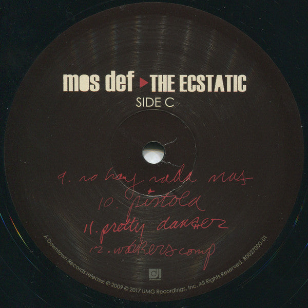 Mos Def : The Ecstatic (2xLP, Album, RE)